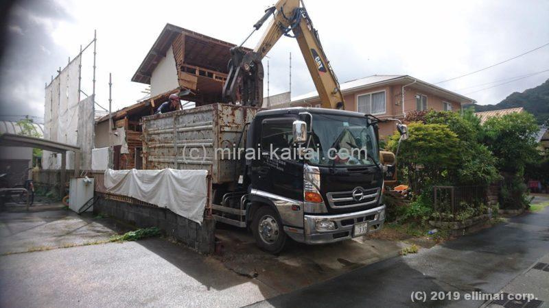 沼津市 木造家屋解体工事