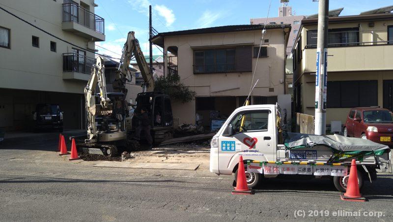 沼津市木造家屋解体工事