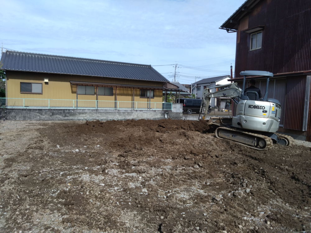 三島市木造家屋解体工事