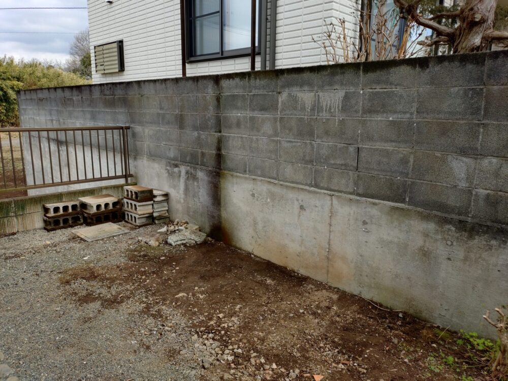 函南町物置撤去工事